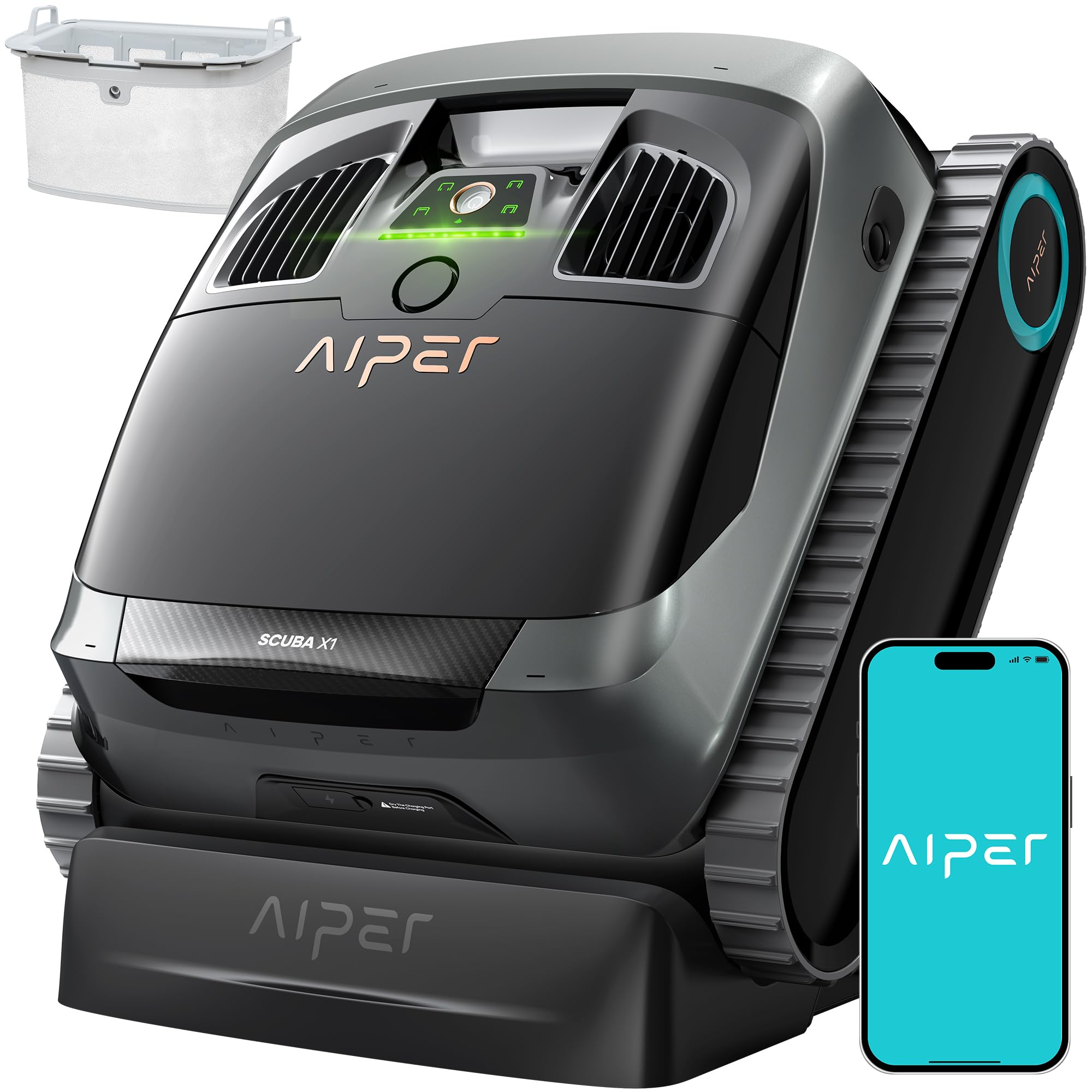 AIPER Scuba X1 cordless pool robot