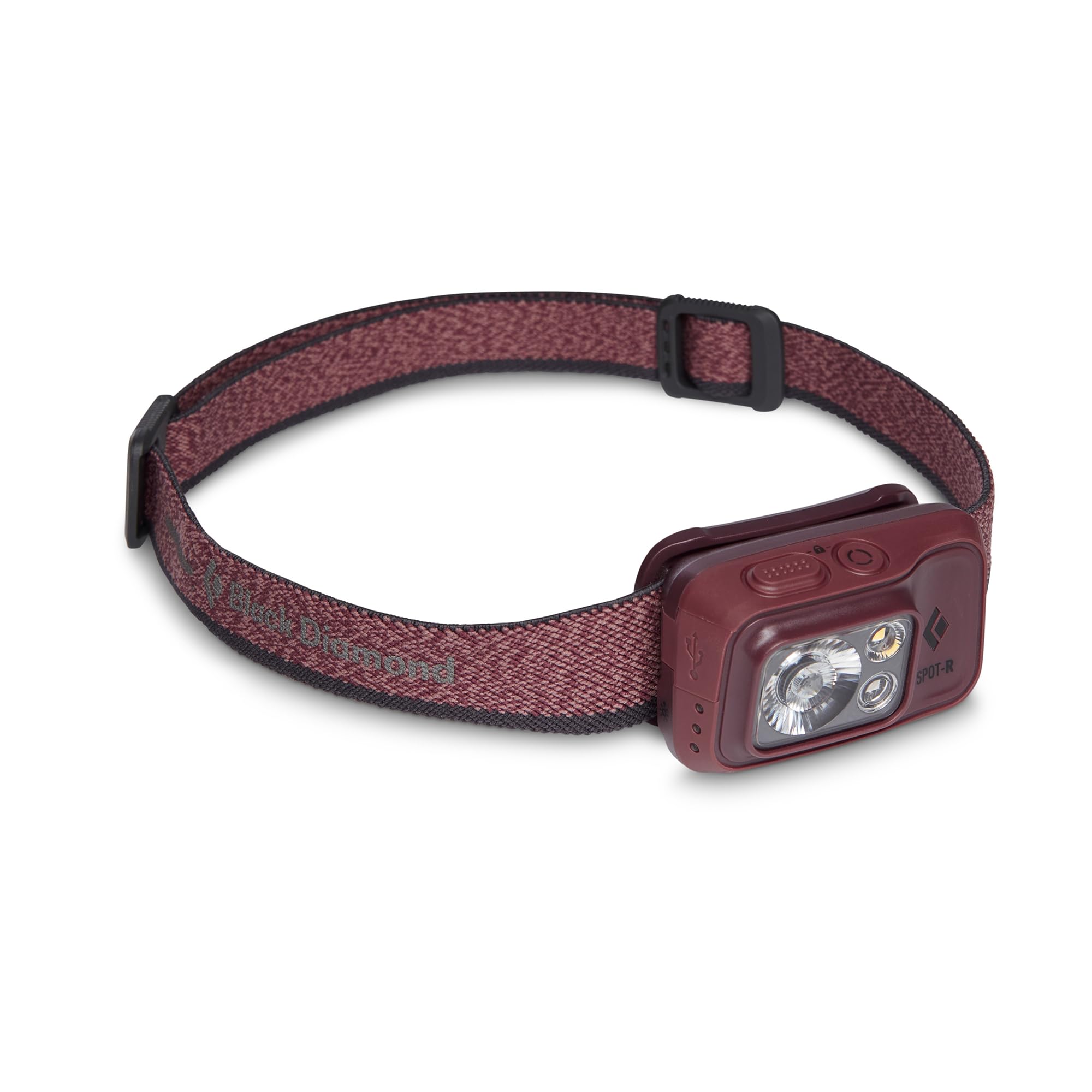Black Diamond Spot 400-R headlamp for comparison