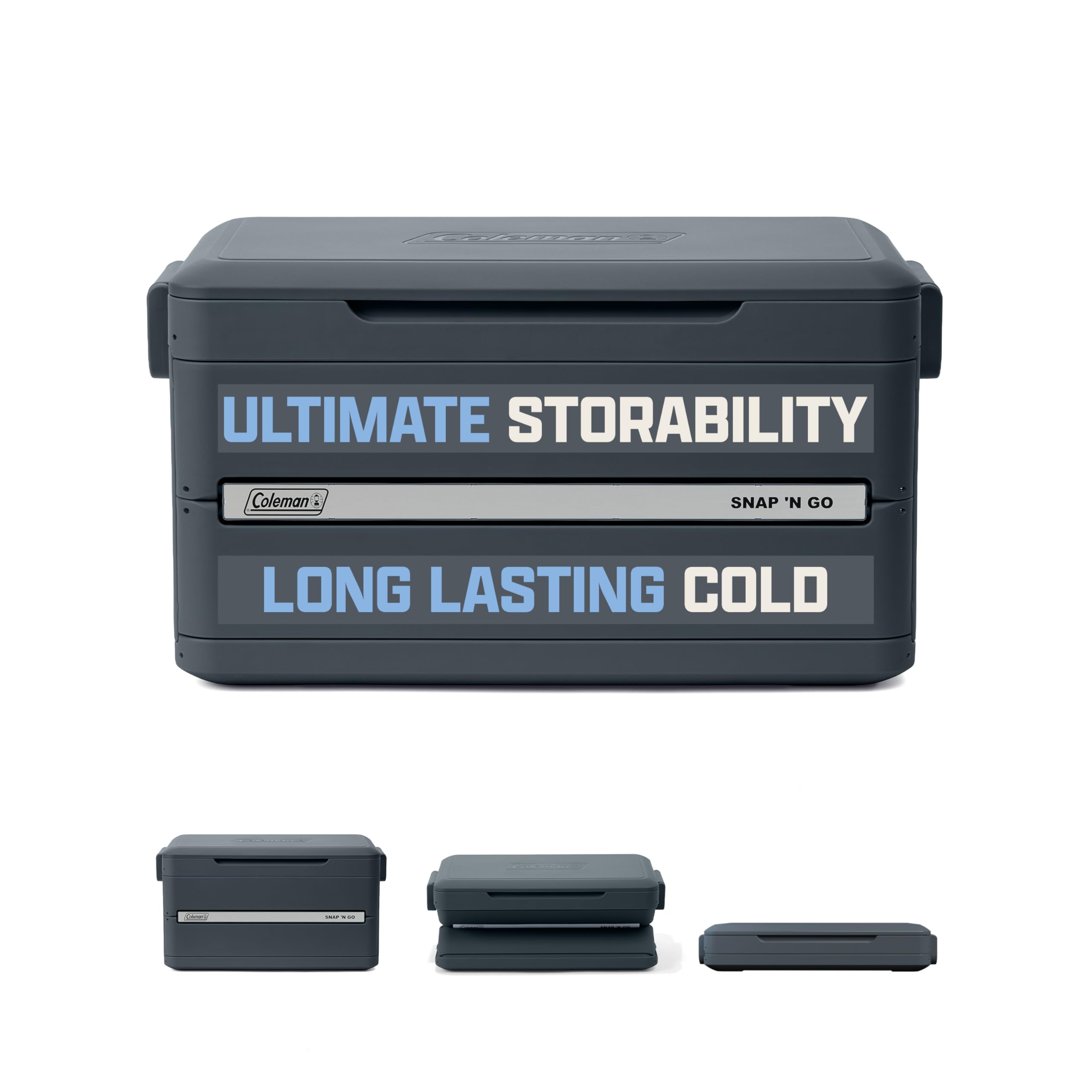 Coleman Snap N Go collapsible 55-quart hard cooler shown as an alternative