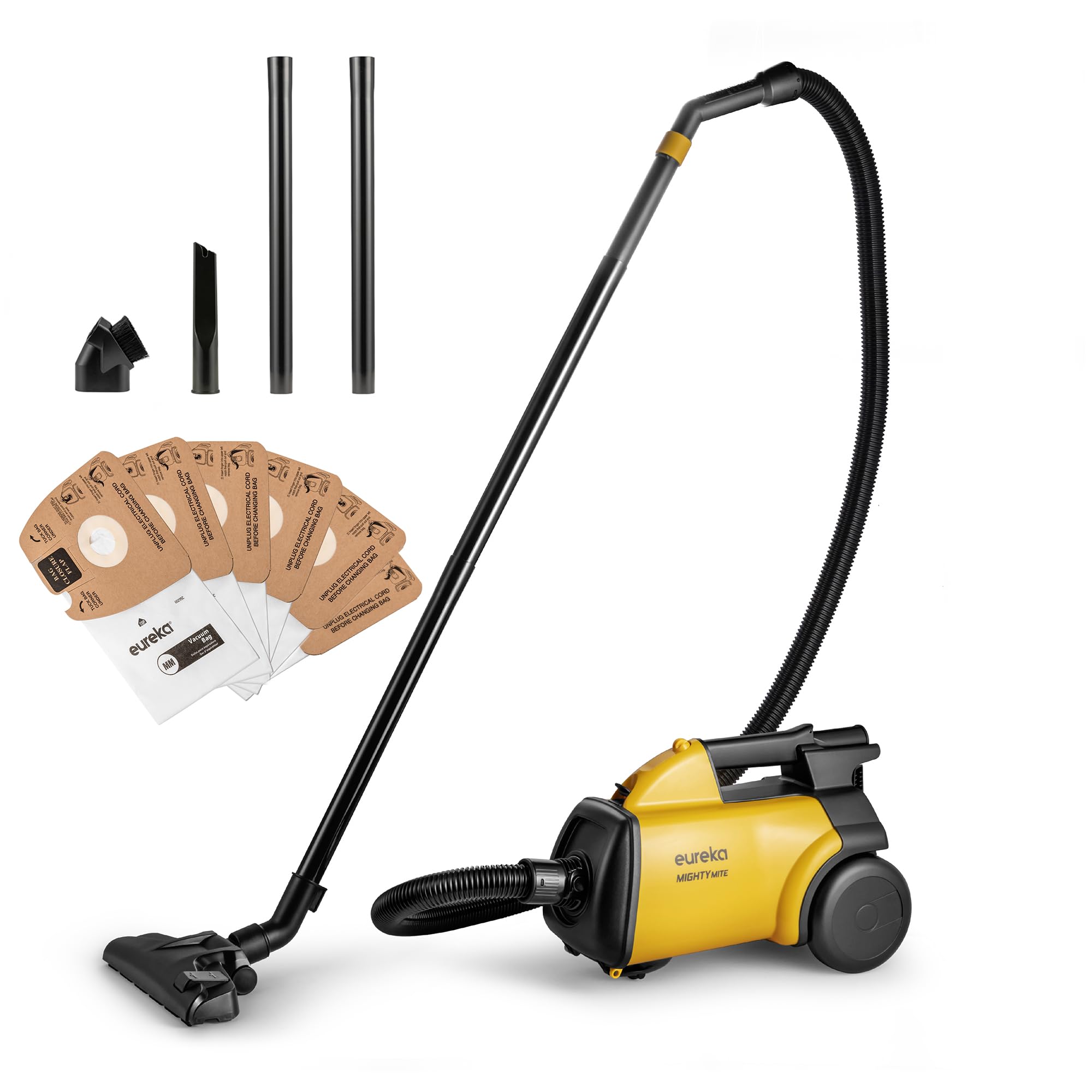 Eureka 3670M canister vacuum with hard-floor attachment