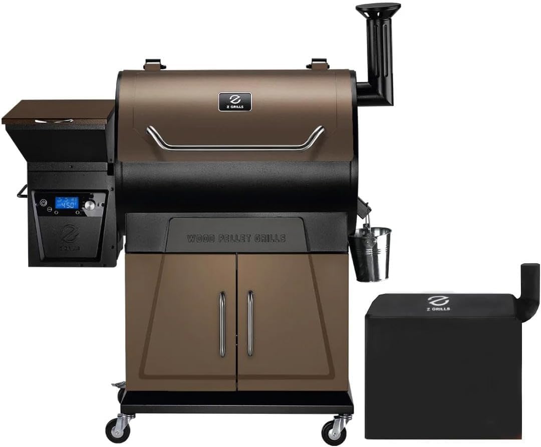 Z Grills 700D6 pellet grill in the same value family